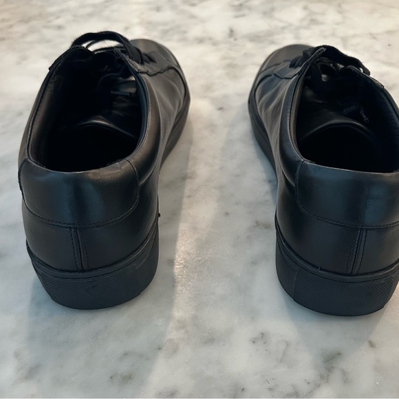 Italic Brand New Black Leather Sneakers - Picture 4 of 7